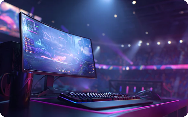 Dota 2 kahramanları ile epik savaş sahnesi 1xBet