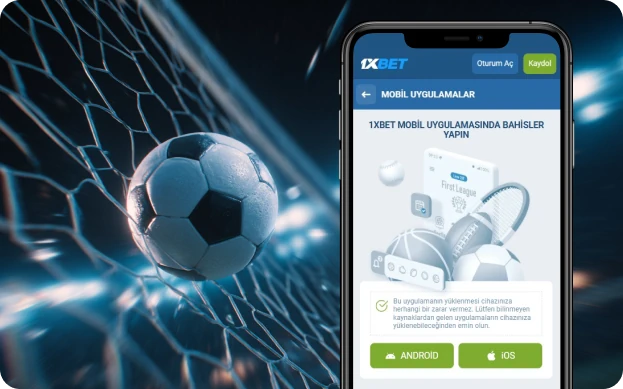 Mobil uygulama üzerinden güvenli işlem yapma imkânı 1xBet
