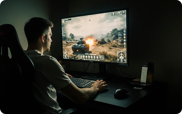 World of Tanks’te gerçekçi tank grafikleri ve efektler 1xBet